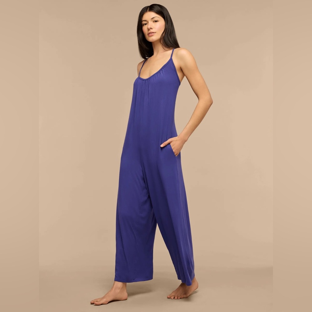💙 Blue Flowy Jumpsuit – Effortless & Chic 💙